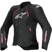 Alpinestars Dusk- naisten nahkatakki Musta/Pinkki Naiset, size 40