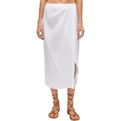 Sundek Long Linen With Front Opening Pitkä Hame