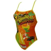 Turbo Tequila Sunrise Ohut Olkaimet Uimapuku