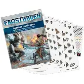 Asmodee Frosthaven Pegatinas Reutilizables Lautapeli