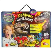 Lisciani Hullu Tiede Dinosaurusten Ja Lohikäärmeiden Rakennuspeli