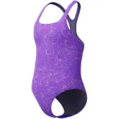 Speedo Girls Hyperboom Allover Medalist - Purple - 176