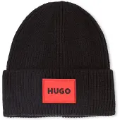 Hugo Kids Pull On Hat - Black - 56/58