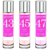 Caravan Nº43/nº45/nº47 150ml Hajuvesi 3 Yksiköt