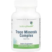 Seeking Health , Trace Minerals Complex, Iron Free, 30 Vegetarian Pilleriä