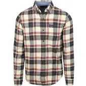 Superdry for man. M4011047A Brown Lumberjack Shirt (XXL), Casual, Cotton, Long sleeve