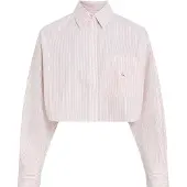 Calvin Klein J20j225078 Crop Pitkähihainen Kauluspaita