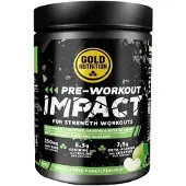 Gold Nutrition Pre-workout Impact Energiepulver Grüner Apfel 400g