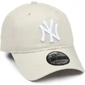 New Era Lippalakki '9 Twenty New York Yankees' vaaleabeige / valkoinen