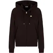Emporio Armani for woman. 7W000458_AF13135 Core Lady hooded sweatshirt black (M), Casual, Cotton, Short sleeve