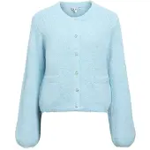 Object Objsaggia Re L/S Knit Cardigan Noos - Blue - XL