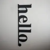 Hobby Hall Ripustettava koriste Hello 99 cm