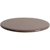 Cane-Line 45 cm Pöytälevy laavakivi lasitettu taupe