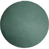 Cane-Line Circle matto 200 cm vihreä
