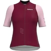 Bioracer Icon -pyöräilypaita Bordeaux/Pink naiset