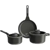 Berghoff 5-pc cookware set non-stick Stone+