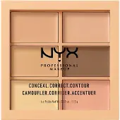 Nyx Conceal, Correct, Contour Palette, Light