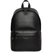 Calvin Klein Reppu 'Metal Logo Dome' musta
