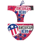 Turbo American Hero-happy Uimahousut