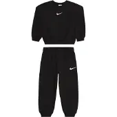 Nike Collegesetti - Collegepaita/Collegehousut - Musta - - 4 v (104) - Collegesetit