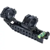 Zasdar Monoblock Ø Weaver/picatinny-kiskoon Tarkoitetut Renkaat 25/30 Mm