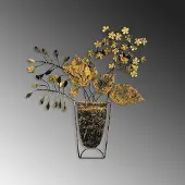 Opviq -seinäkoriste Flowers in Pots, 1 kpl.