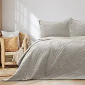 Hobby Hall Hiekanvärinen peitto 260×280 cm