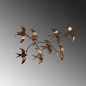 Opviq -seinäkoriste Flying Birds 3, 1 kpl