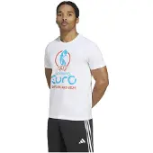Adidas Uefa Euro25 Official Emblem Lyhythihainen T-paita