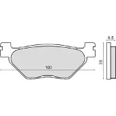 RMS Beauty Yamaha Tdm 900cc 225103133 Sinteroidut Jarrupalat