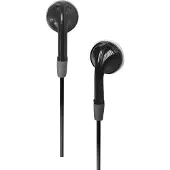 SBS Earset wired stereo Duo jack 3.5 mm with microphone and answer button - Black