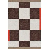 Mette Ditmer Square All-Round Mat - Brown - 55X 80CM