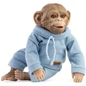 MuÑecas Guca Apinavauva Uudestisyntynyt Kangasvartalo 32 Cm