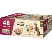 Kärkkäinen PrimaCat Classic 48 x 85 g valuepack kastikelajitelma kissan märkäruoka