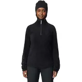 Houdini W's Lykan Half Zip True Black - XL