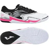 Joma Cancha In - Valkoinen/musta/pinkki - Sisäpeli (Ic), koko 43