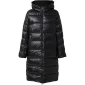 s.Oliver Black Label Pitkä talvitakki musta