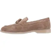JOOP! Loafer 'Velluto Franjo' vaaleanruskea