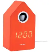 Karlsson herätyskello Cuckoo LED bright orange KA6070OR