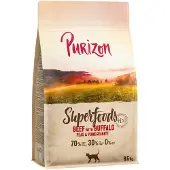 Purizon 6,5kg Superfoods nauta, puhveli, herneet & granaattiomena