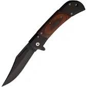 ElitEdge A/O Linerlock Black/Wood