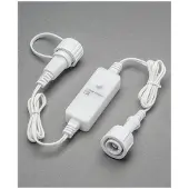 Konstsmide Timer 9 tim ulkokäyttöön valkoinen soft cable, DC. 24V/IP44
