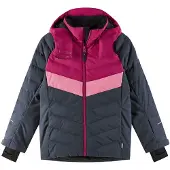 Reima Kids' Winter Jacket Luppo Soft Black Laskettelutakit vuorelliset 146