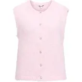 Object Objsaggia Re Knit Vest Cardigan Noos - Pink - L