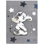 FLHF lasten matto Tinies Elephant 140x190 cm