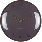 Karlsson seinäkello Fuerte Dome earth brown KA6084BR