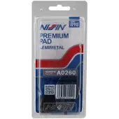 Nissin Premium A0260 2p-229ns Puolimetalliset Jarrupalat