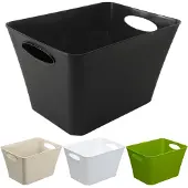 Rotho Living -säilytyskori, 24,0 l, cappuccino