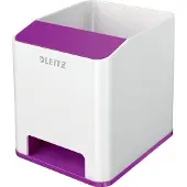 Leitz Kynäteline Sound WOW valkoinen/lila