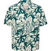 Only & Sons Onssavier Waffle Ss Shirt 0326 - Cream - XL